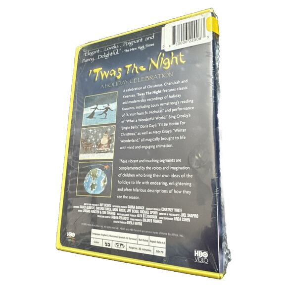 Twas the Night: A Holiday Celebration (DVD, 2003) Factory Sealed Brand New - Picture 2 of 4